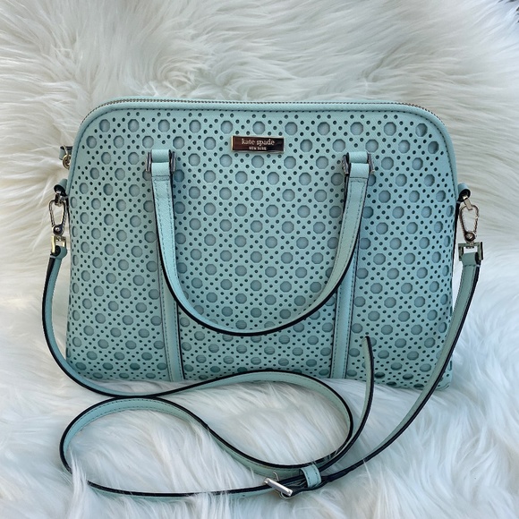 Kate Spade New York Newbury Lane Caning Rachelle Convertible Handbag - Picture 8 of 13